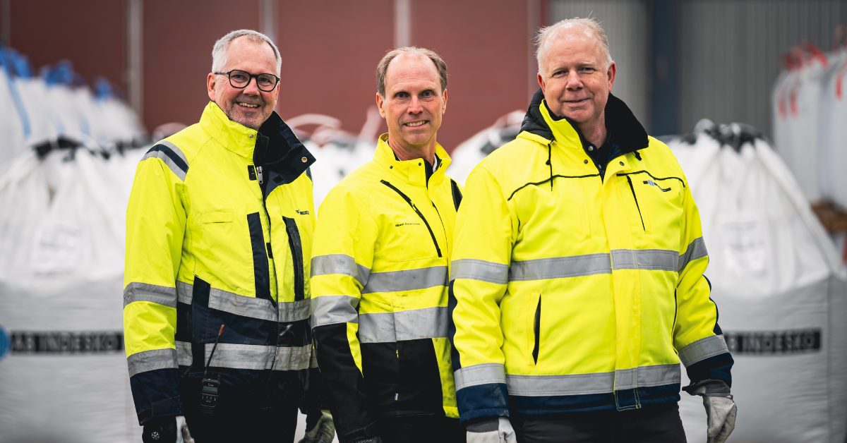 Fr.v Stefan Salmonsson, Mikael Zackrisson och Kjell Pålsson